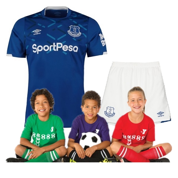 Kid's Everton Home Jersey 19/20 (Customizable)