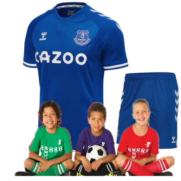 Kid's Everton Home Jersey 20/21 (Customizable)