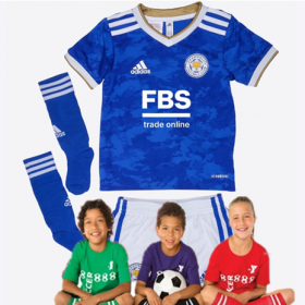 kid's Leicester City Home Jersey 21/22 (Customizable)