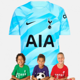 Kid's Tottenham Hotspur Goalkeeper Suit 23/24(Customizable)